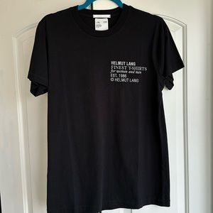 Helmut Lang Logo Tee